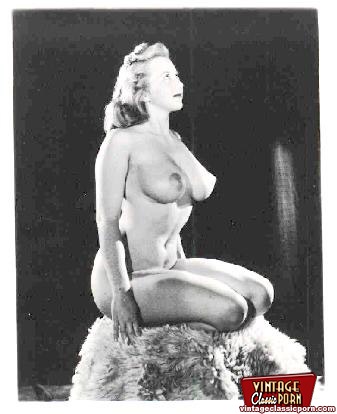 Betty Vintage Nudes - Very Real Vintage Buxom Naked Girl Pictures With Pubic Hair Photo 1 |  Vintage Classic Porn