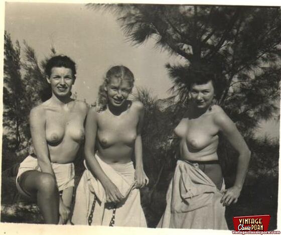 Several Vintage Girls Showing Their Fine Natural Bodies Photo 5 | Vintage  Classic Porn