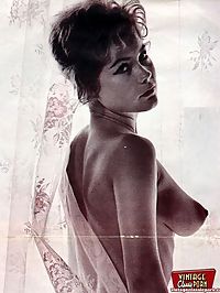Vintage Teen Puffies - Several Sexy Ladies From The Sixties With Puffy Nipples